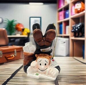 Sunday Funnies Dagwood From Blondies Comic Strip By Enesco Ceramic Ornament